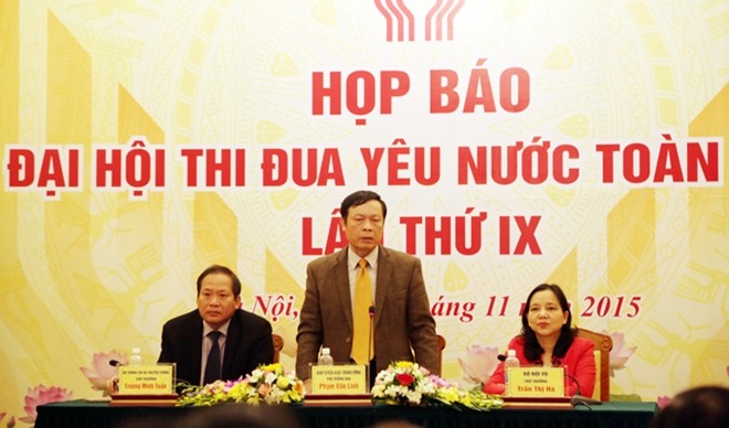 National Patriotic Emulation Congress to take place next week - ảnh 1